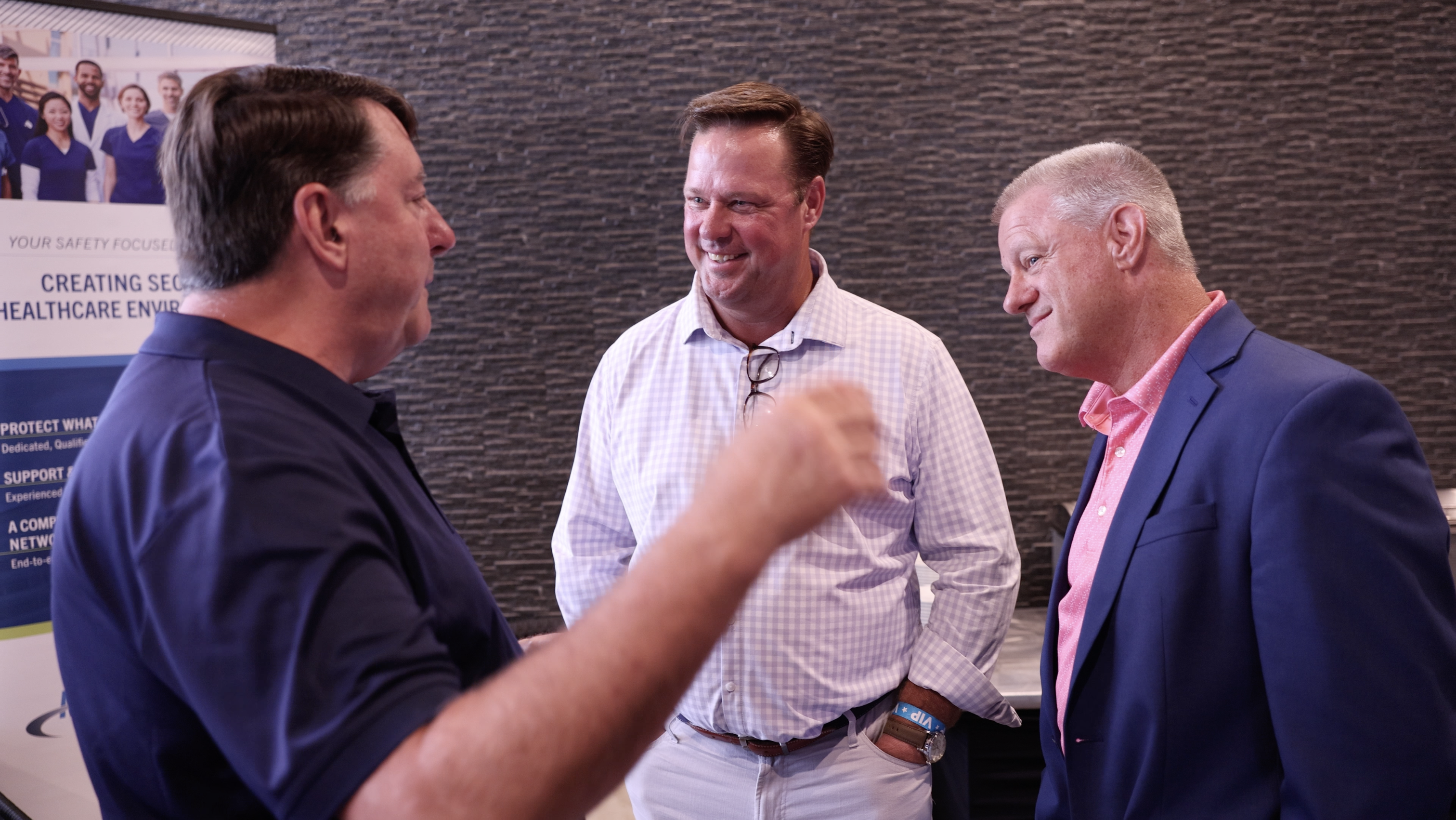 Corporate networking mixer photographed by Terrence Tyson in Jacksonville, Florida