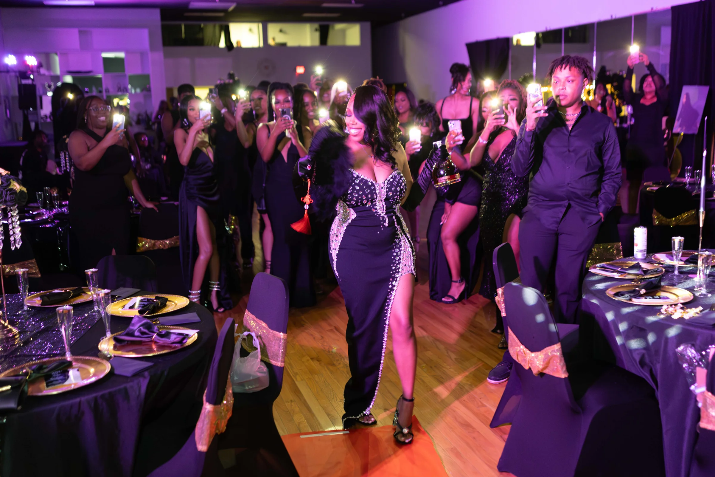 Jacksonville formal birthday gala event photographer Terrence Tyson