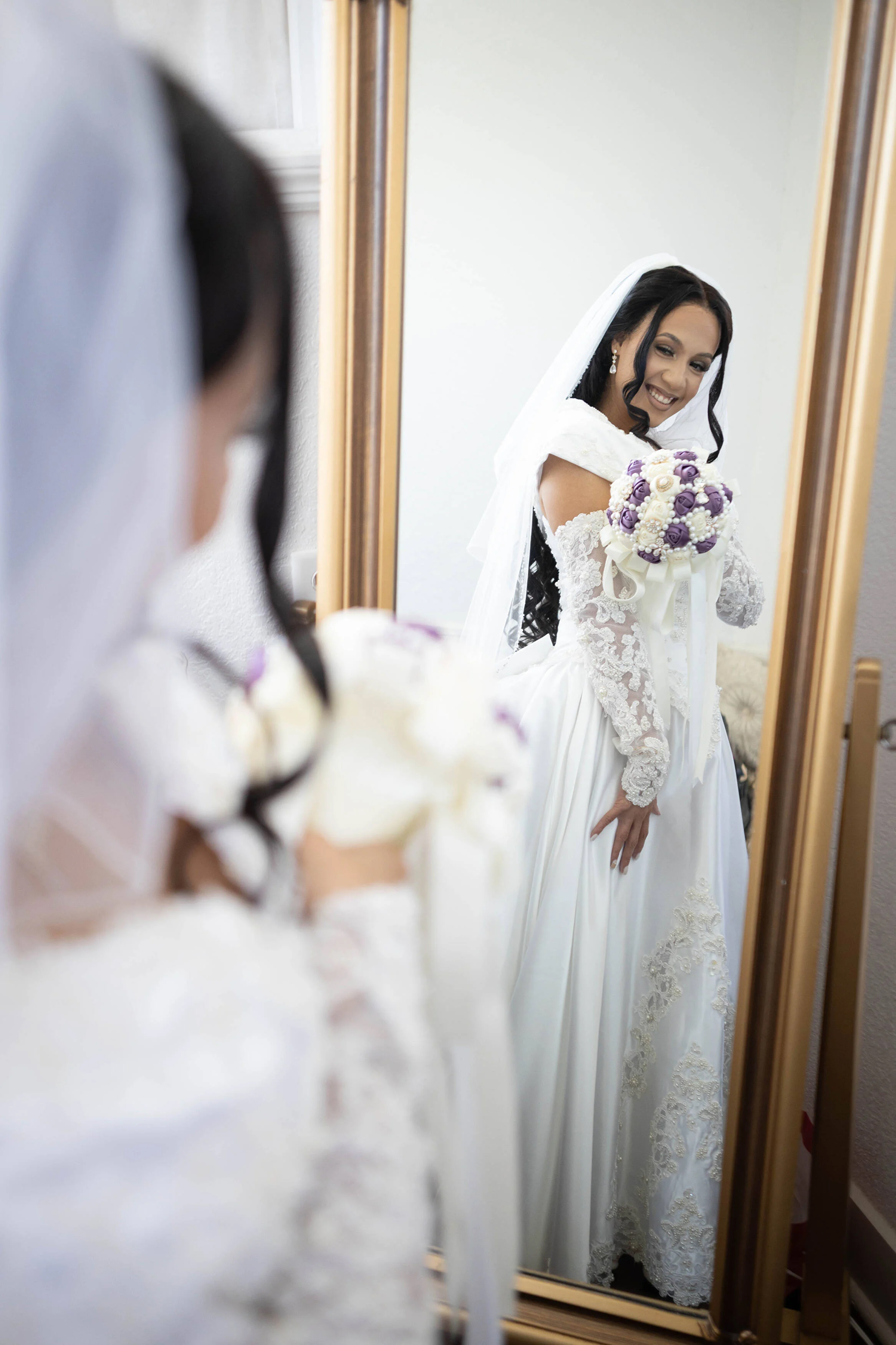 Bride at Five Points Chapel Events Jacksonville FL — wedding photographer Terrence Tyson