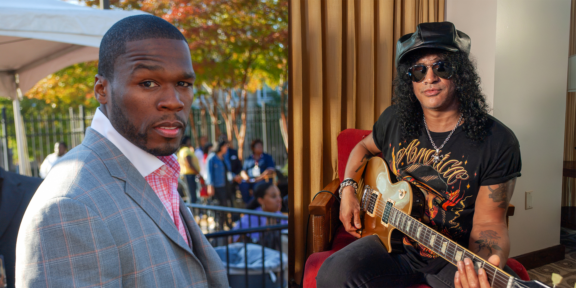 Terrence Tyson photographing Slash, Guns N Roses, 50 Cent — Jacksonville FL